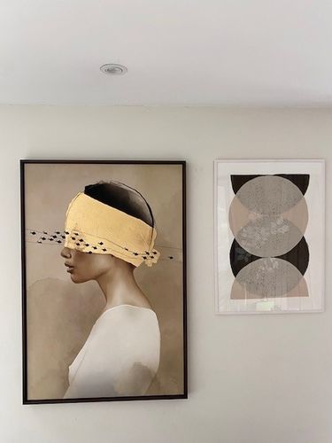 Customer photo review of 50x70 monoprint open studio