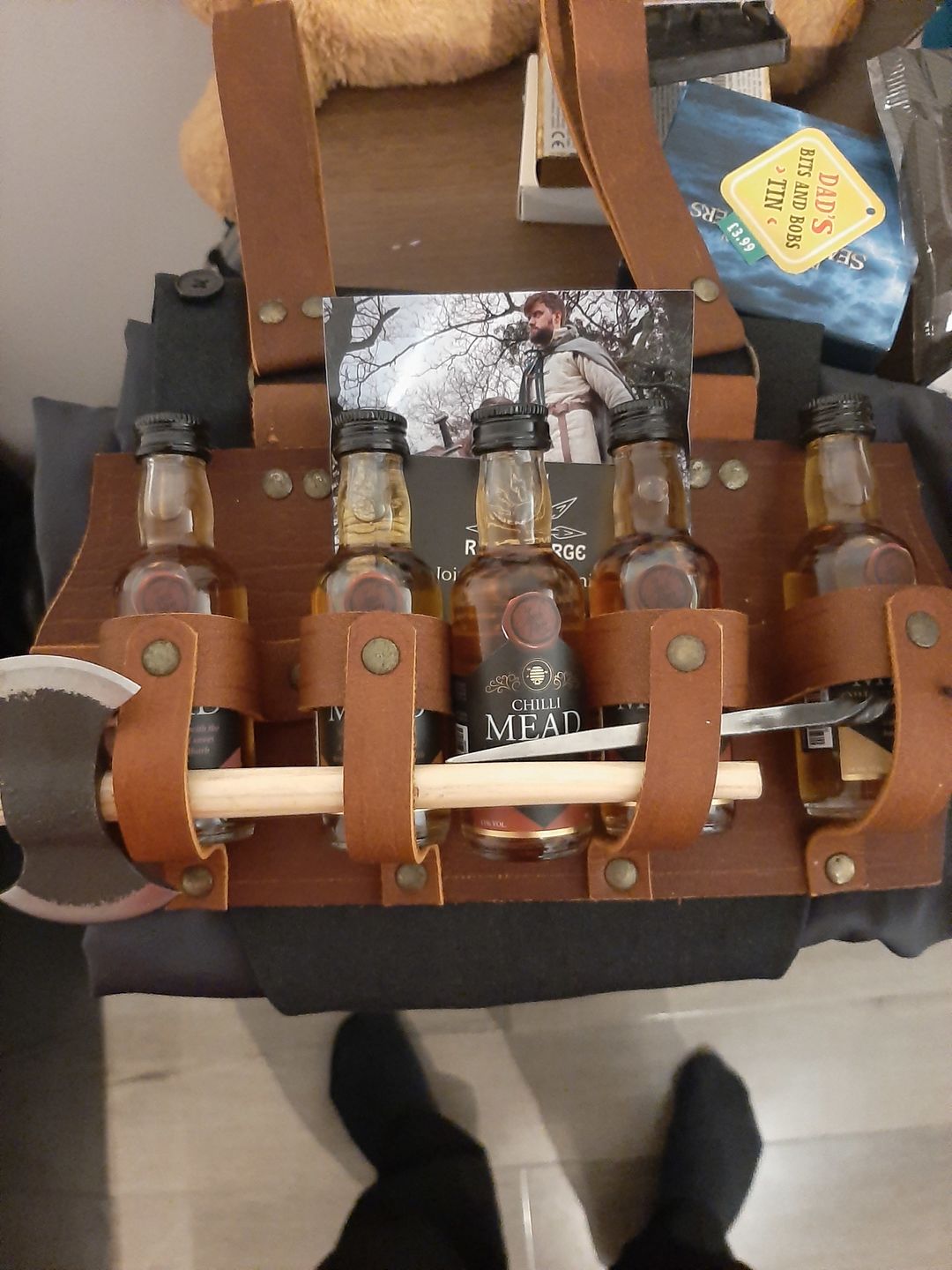 Customer photo review of Miniature Mead Gift Box - Lyme Bay