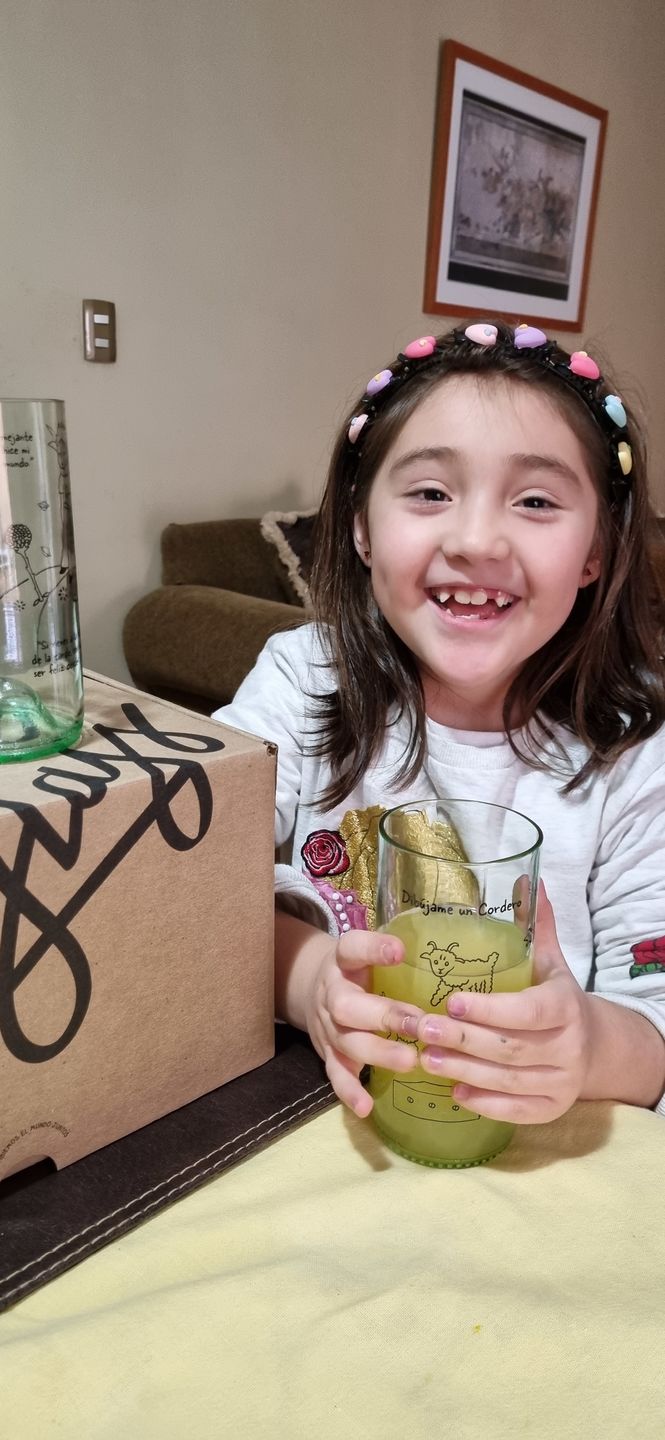 Customer photo review of El Principito Juego de 6 Vasos