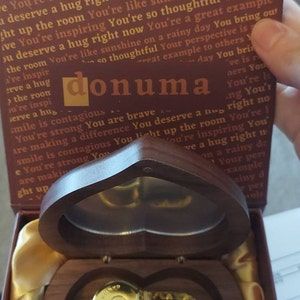 Customer photo review of Lova - Heart Music box with Mirror