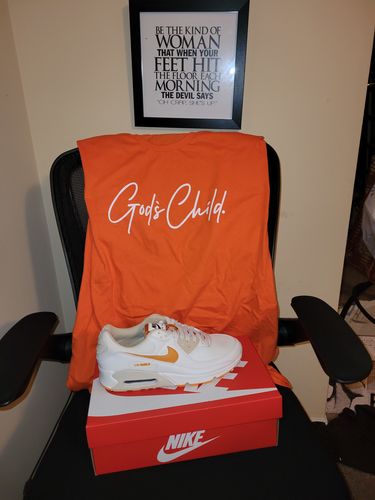 Customer photo review of God`s Child "Big Signature" Tee