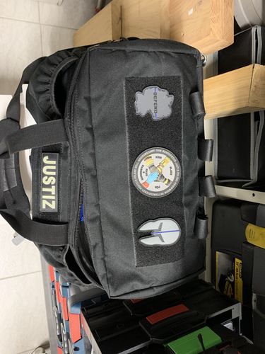 Customer photo review of Thin Blue Line Spartiat Rubberpatch