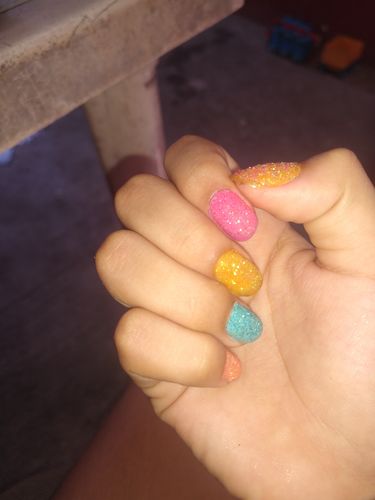 Customer photo review of Sugar Neon 4 pzas