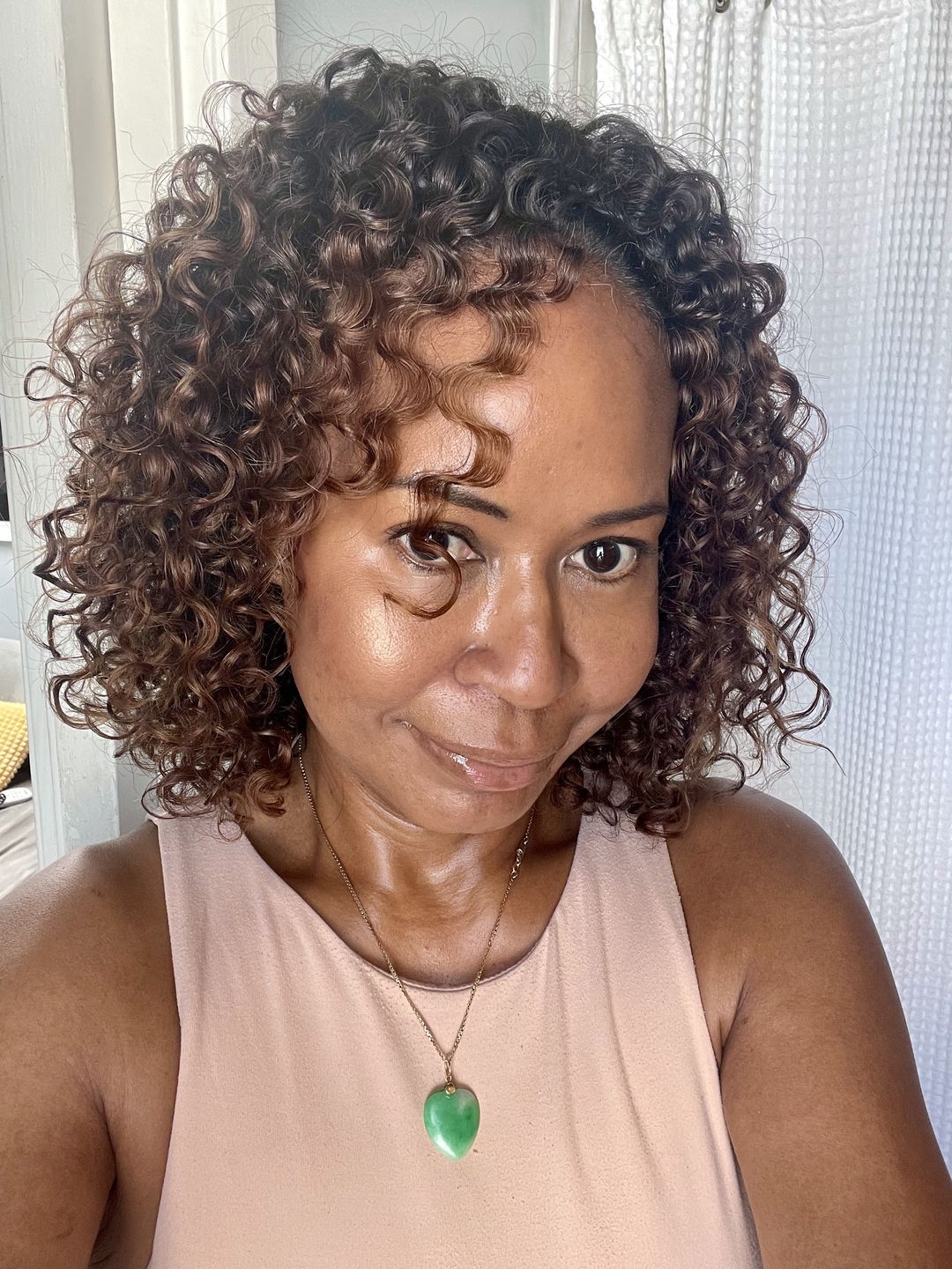 Customer photo review of Whipped Curl Cream - Anti Frizz - Luscious Lotus
