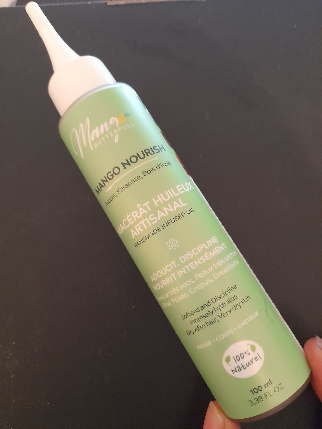Customer photo review of Macérât huileux artisanal NOURISH