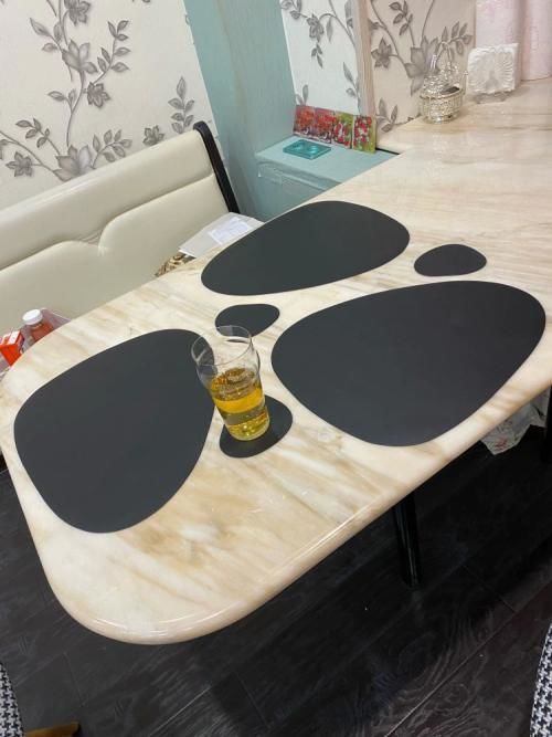 Customer photo review of Emilie Designer Placemat & Coaster Set by Tilly