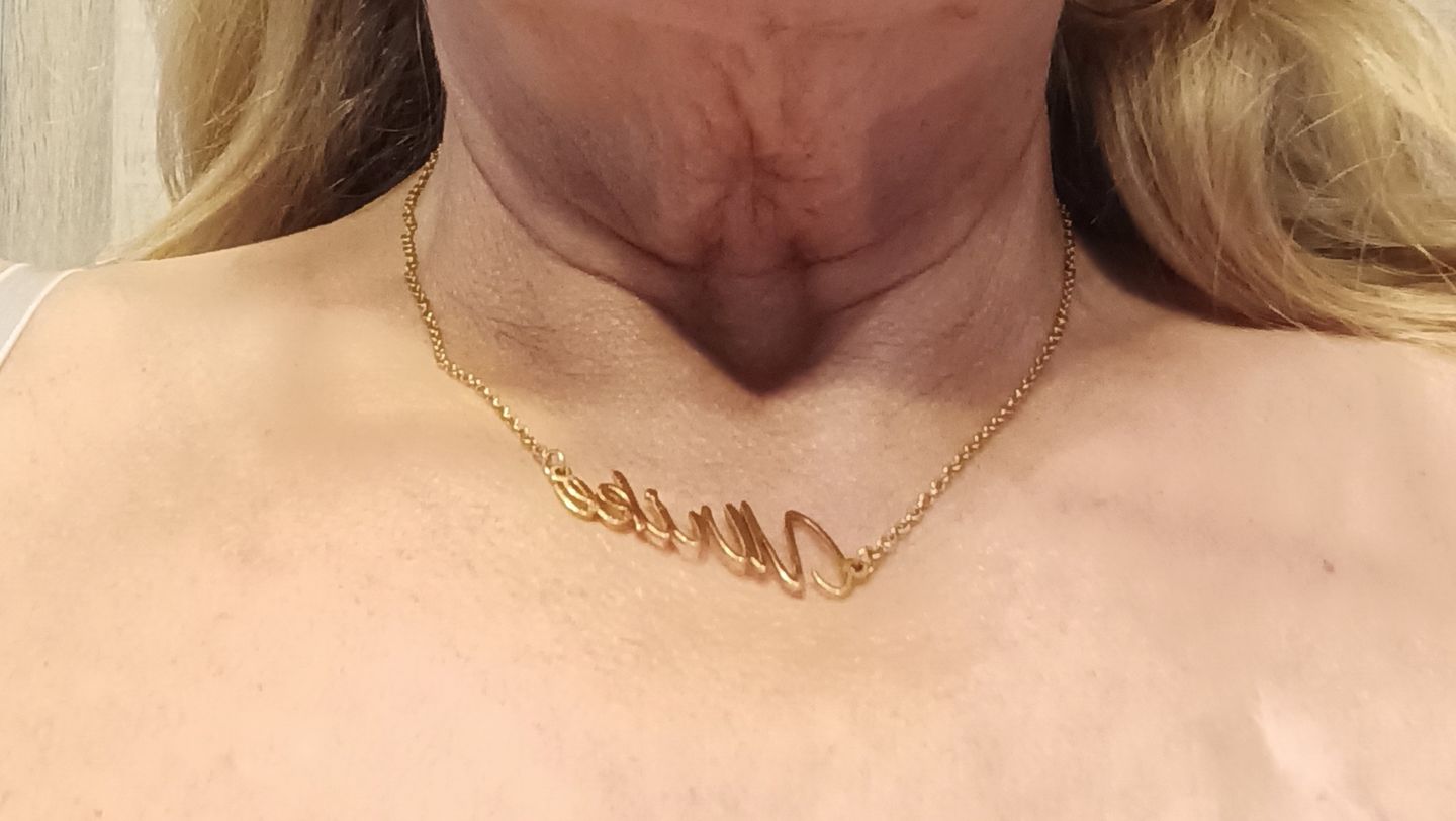 Customer photo review of LOANYA personalisierbare Namenskette
