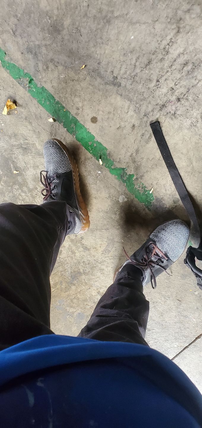Customer photo review of Maven Unisex Puncture-Resistant Steel Toe Work Shoes