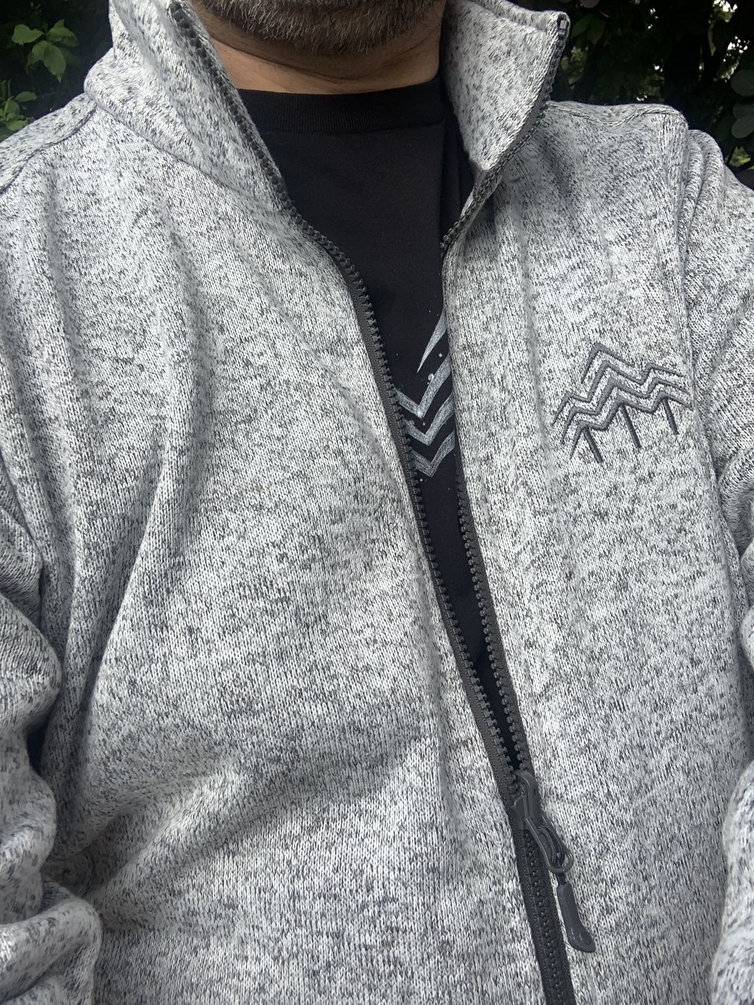 Customer photo review of HOLZBRÜDER® Logo - Strickfleece Jacke (Stick)