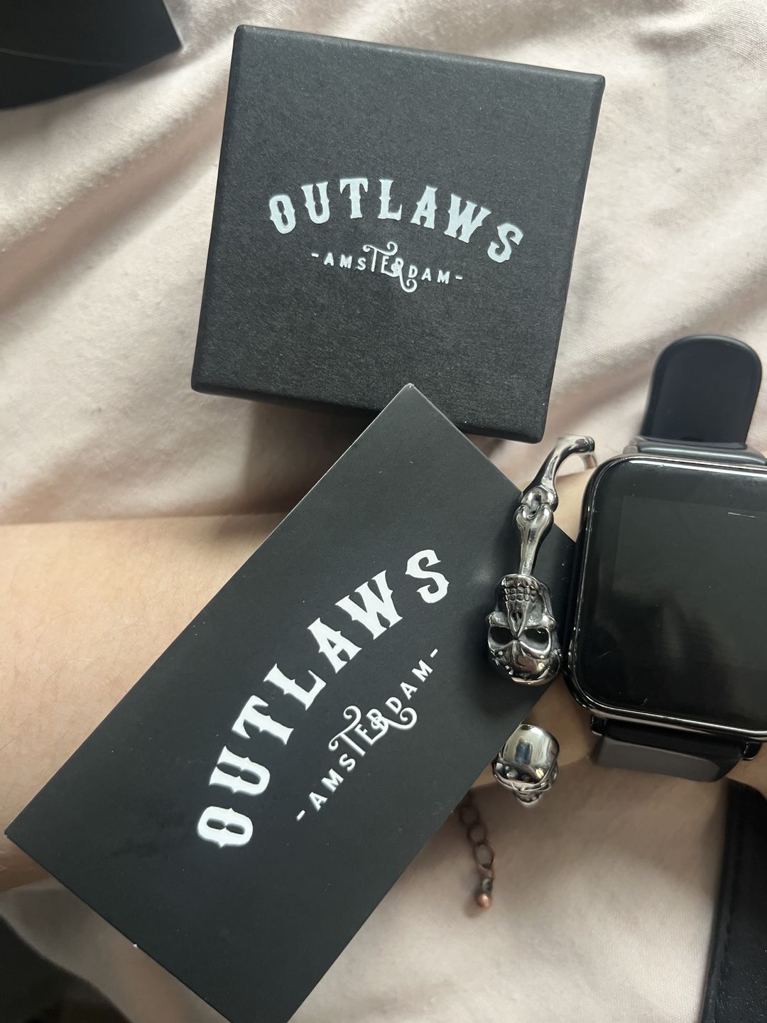 Customer photo review of SKULLED. - BRACELET