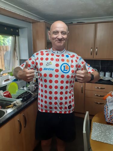 Customer photo review of Le Parisien Retro Cycling Shorts