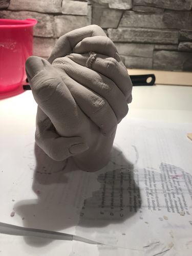 Customer photo review of Páros | Kézszobor készítő - Szett