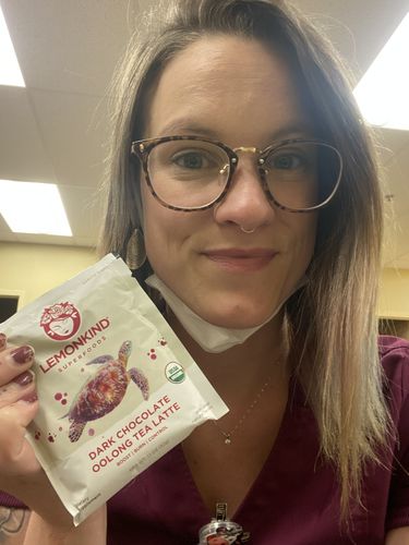 Customer photo review of 3 Day FAT-BURN Latte Cleanse, Vegan Meal Replacements (15 Lattes) + Bottle