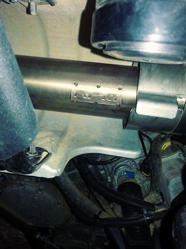 Customer photo review of Can Am X3 Cat Delete Bypass - Mid Pipe X3 Turbo R & RR