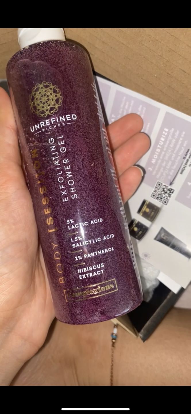Customer photo review of BODY [SESSI]ON. - Exfoliating Shower Gel