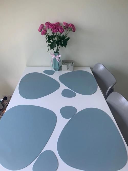 Customer photo review of Emilie Designer Placemat & Coaster Set by Tilly