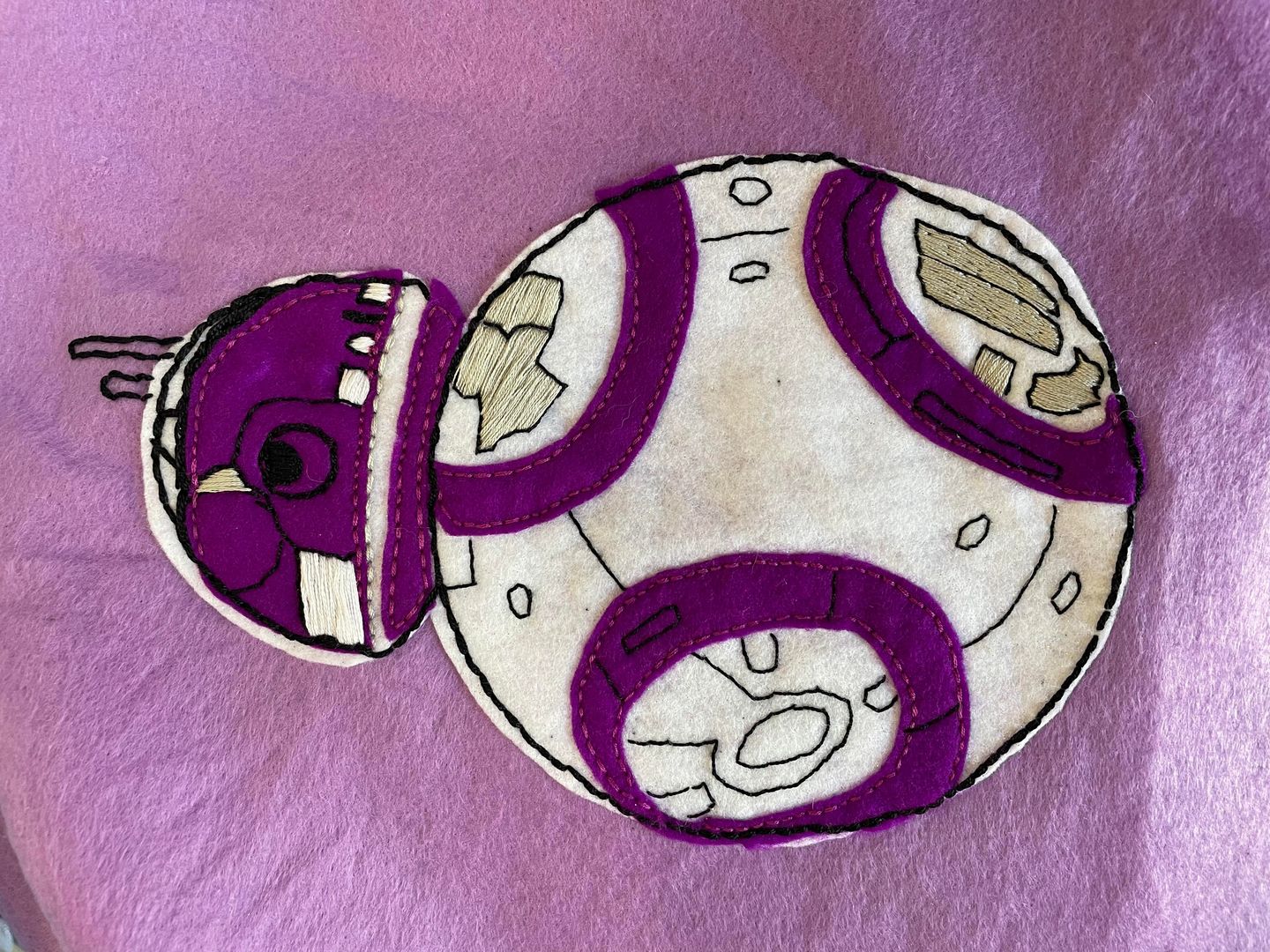 Customer photo review of Acrylic Craft Felt By Yard