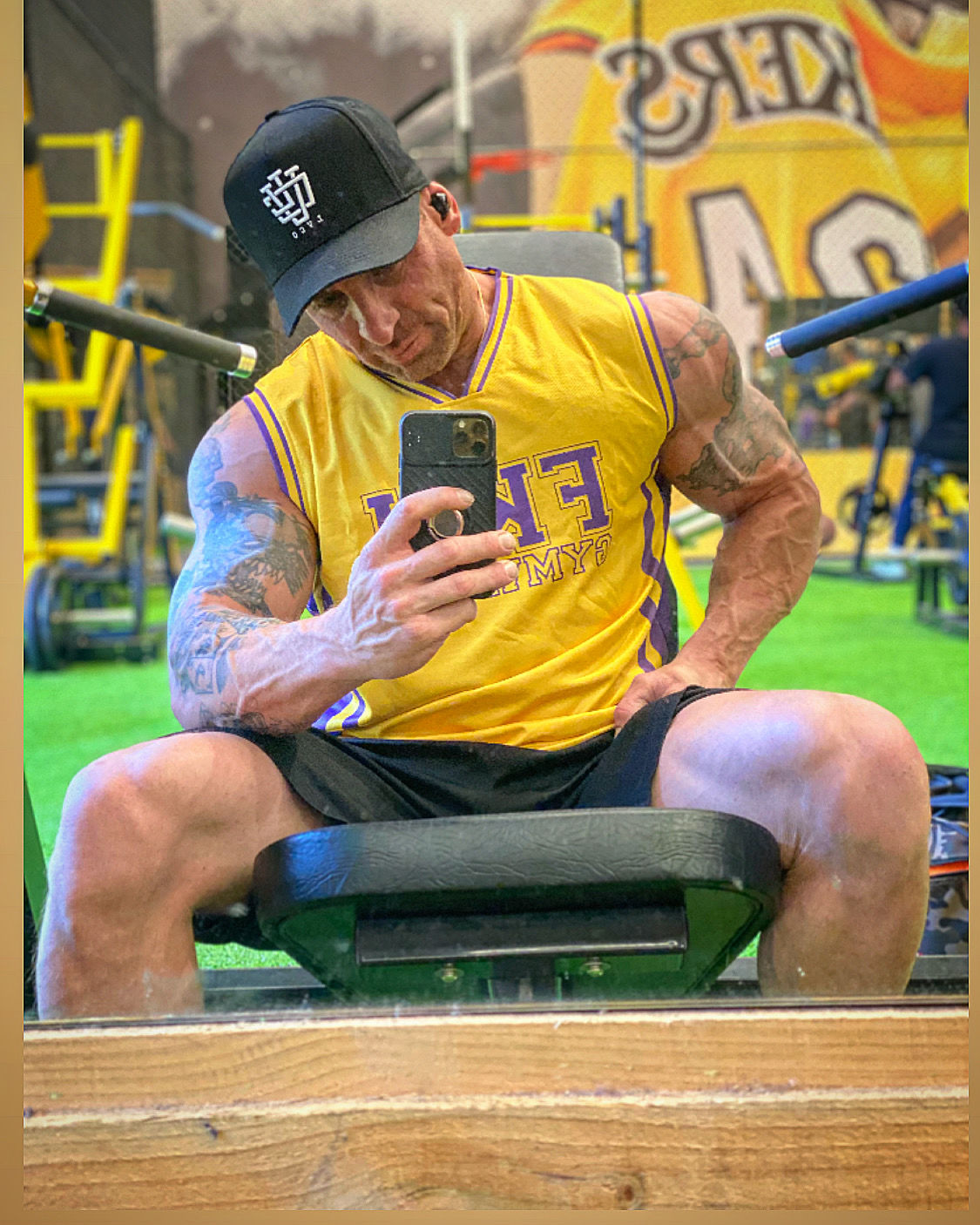Customer photo review of Blood Red LVCO A-Frame Snapback
