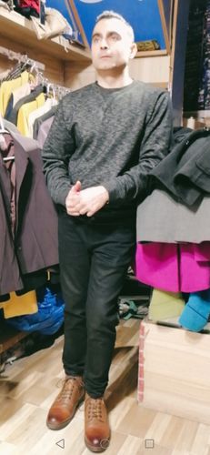 Customer photo review of Skinny Dark Grey Jeans 2.0
