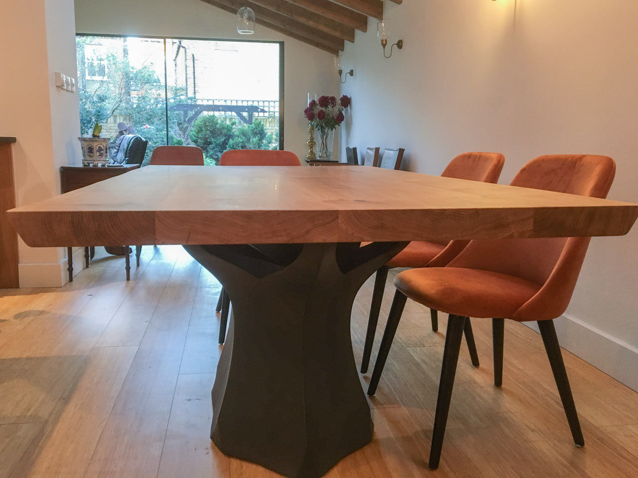 Customer photo review of Metal Table Base - 303 Namu - 31, 22, 28H inch - Flowyline