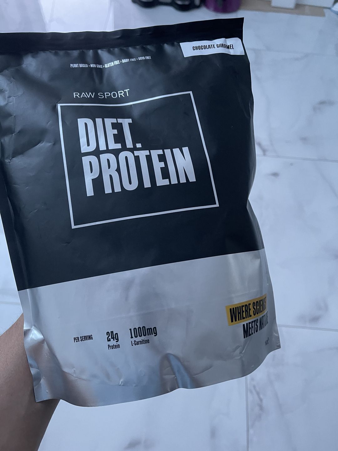 Customer photo review of Diet Protein (1KG) Powder