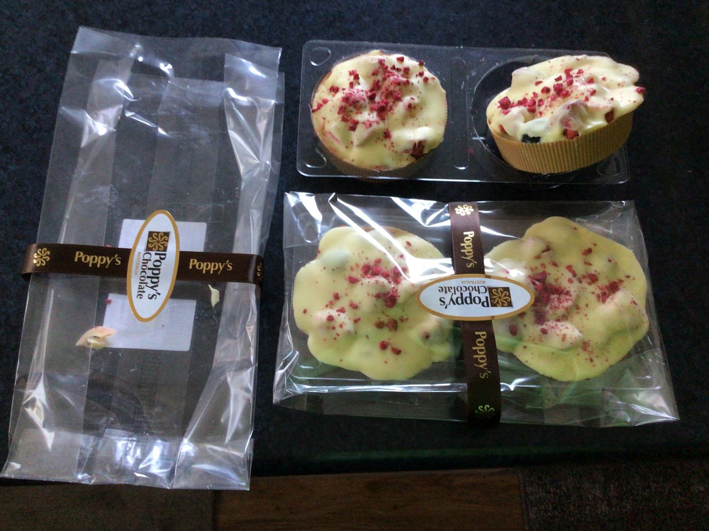 Customer photo review of Caramel Chocolate Pavlova Pie Twin Pack