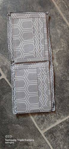 Customer photo review of Zen Bifold Wallet Pattern