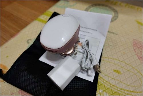 Customer photo review of Epilatore Flawless rasoio elettrico femminile