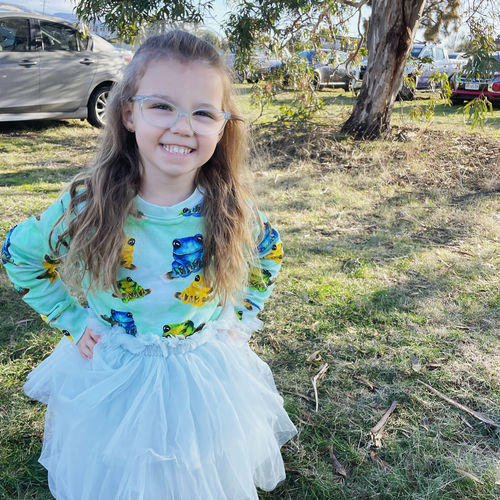 Customer photo review of Tree Frogs Kids' Jumper