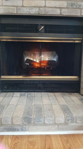 Customer photo review of Dimplex Revillusion 25" Electric Log Insert