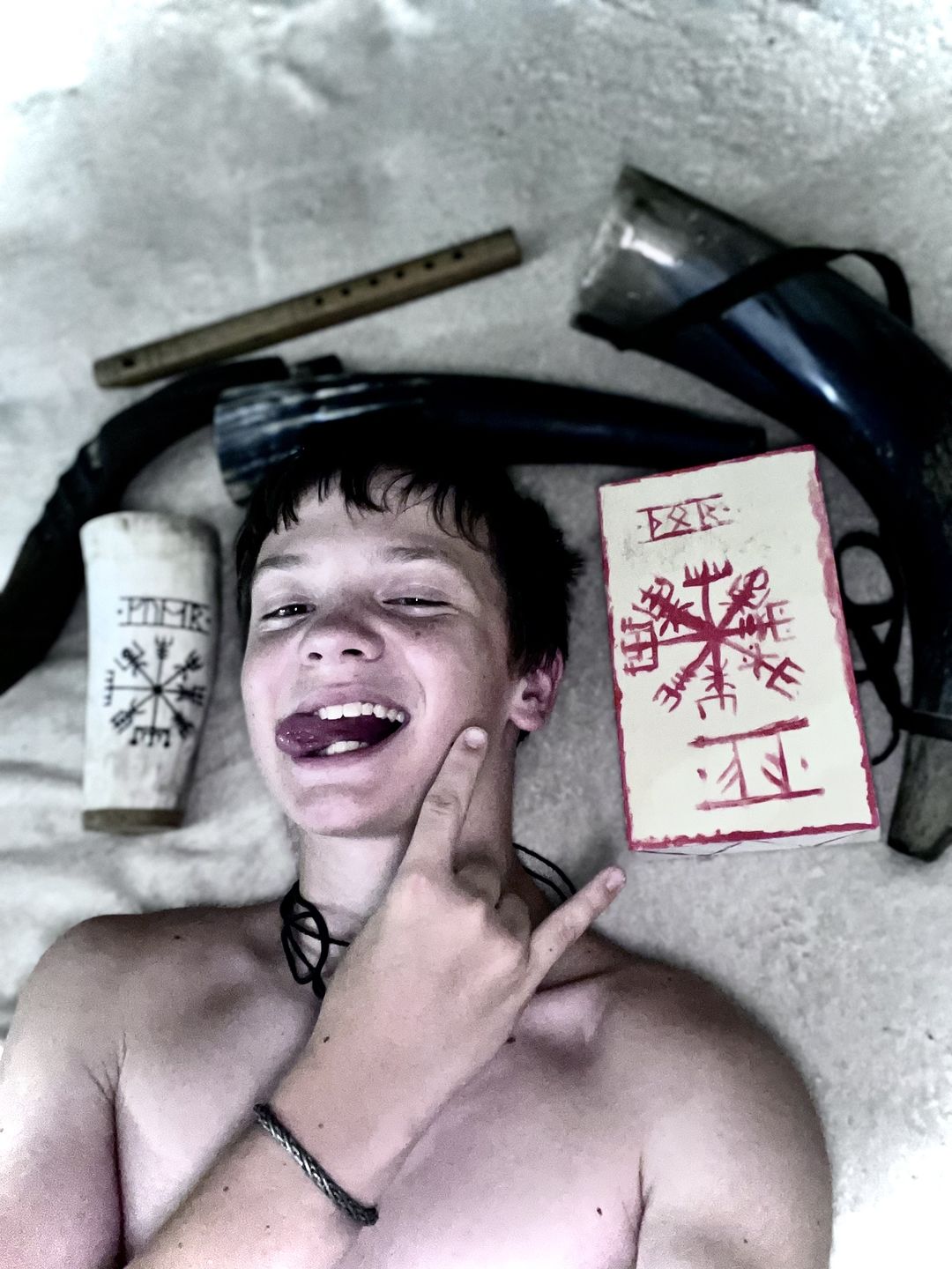 Customer photo review of War Horn - Extra Large
