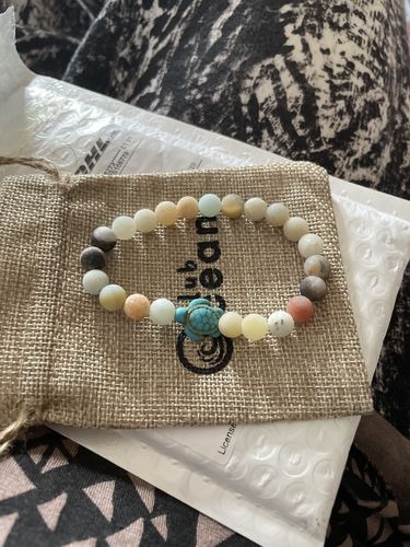 Customer photo review of "Turtle" tracking bracelet