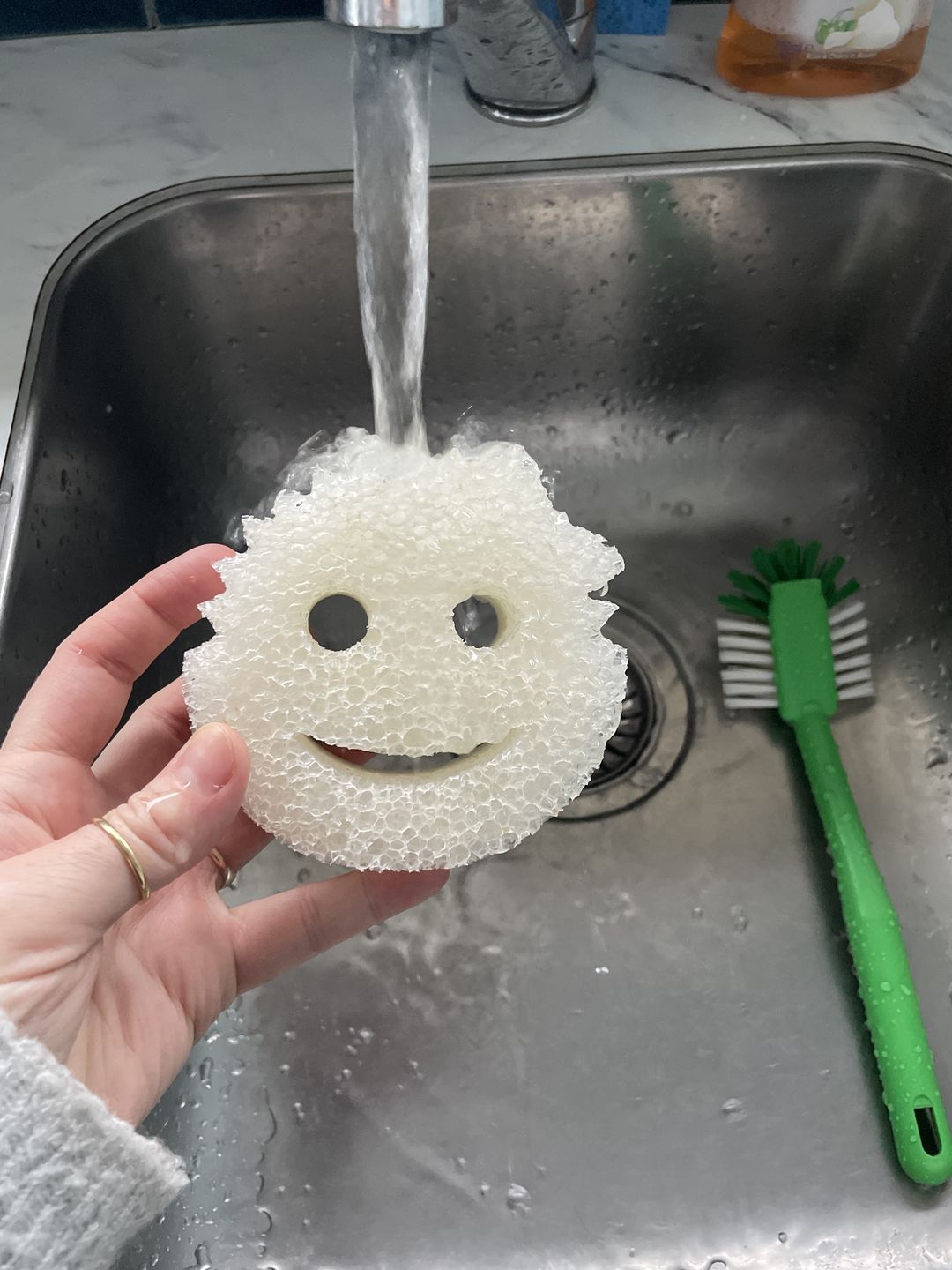 Customer photo review of Scrub Mommy
