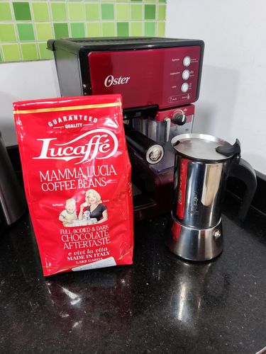 Customer photo review of Lucaffe Mamma Lucia 1 kg Grano Entero