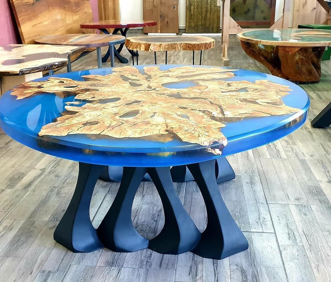 Customer photo review of Metal Table Legs - 410 Radix - 28H, 34H inch - Set of 2 pcs - Flowyline