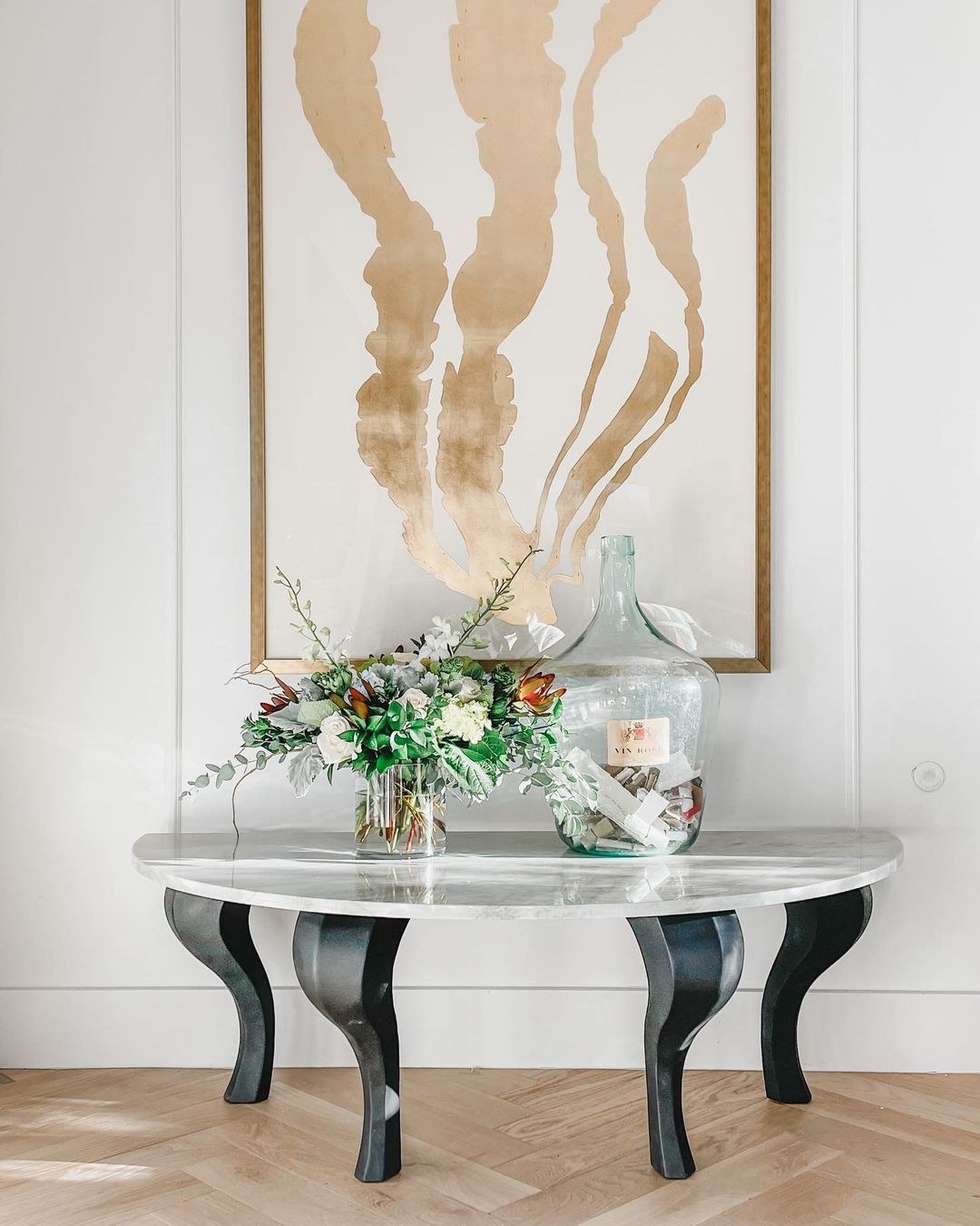 Customer photo review of Metal Table Legs - 502 Priya - 3W, 28H inch - Set of 4 pcs - Flowyline