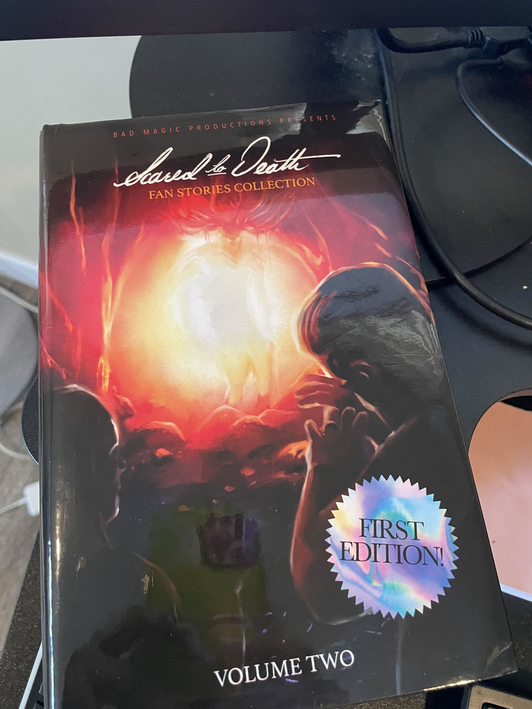 Customer photo review of Scared To Death Book Vol Two UNSIGNED