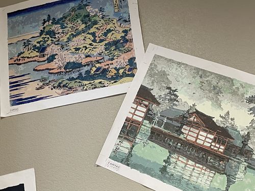 Customer photo review of Sesshu Ajigawaguchi Tenposan - Paint by Numbers