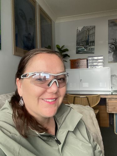 Customer photo review of Rudy Project Tralyx + Slim Light Grey Photochromic Laser Black Lenses