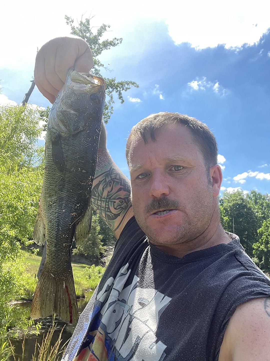 Customer photo review of TRUSCEND PoPobait with BKK Hooks, Top Water Whopper Plopper Fishing Lures for Bass Walleye Pike Catfish, Floating Lure for Freshwater or Saltwater Amazing Lures Fishing Gifts for Family Fishing [WM]