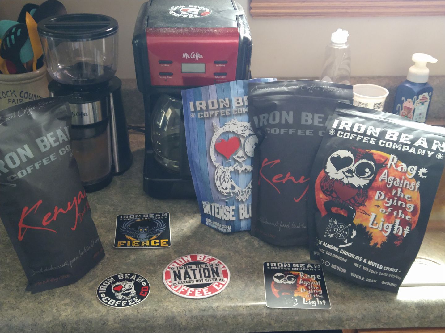 Customer photo review of Kenyan AA Micro-Lot - Dark - Limited Edition