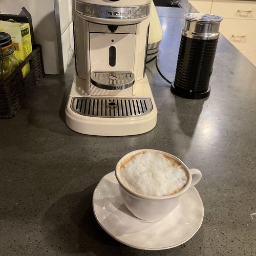 Customer photo review of Compostable Decaffeinated Blend