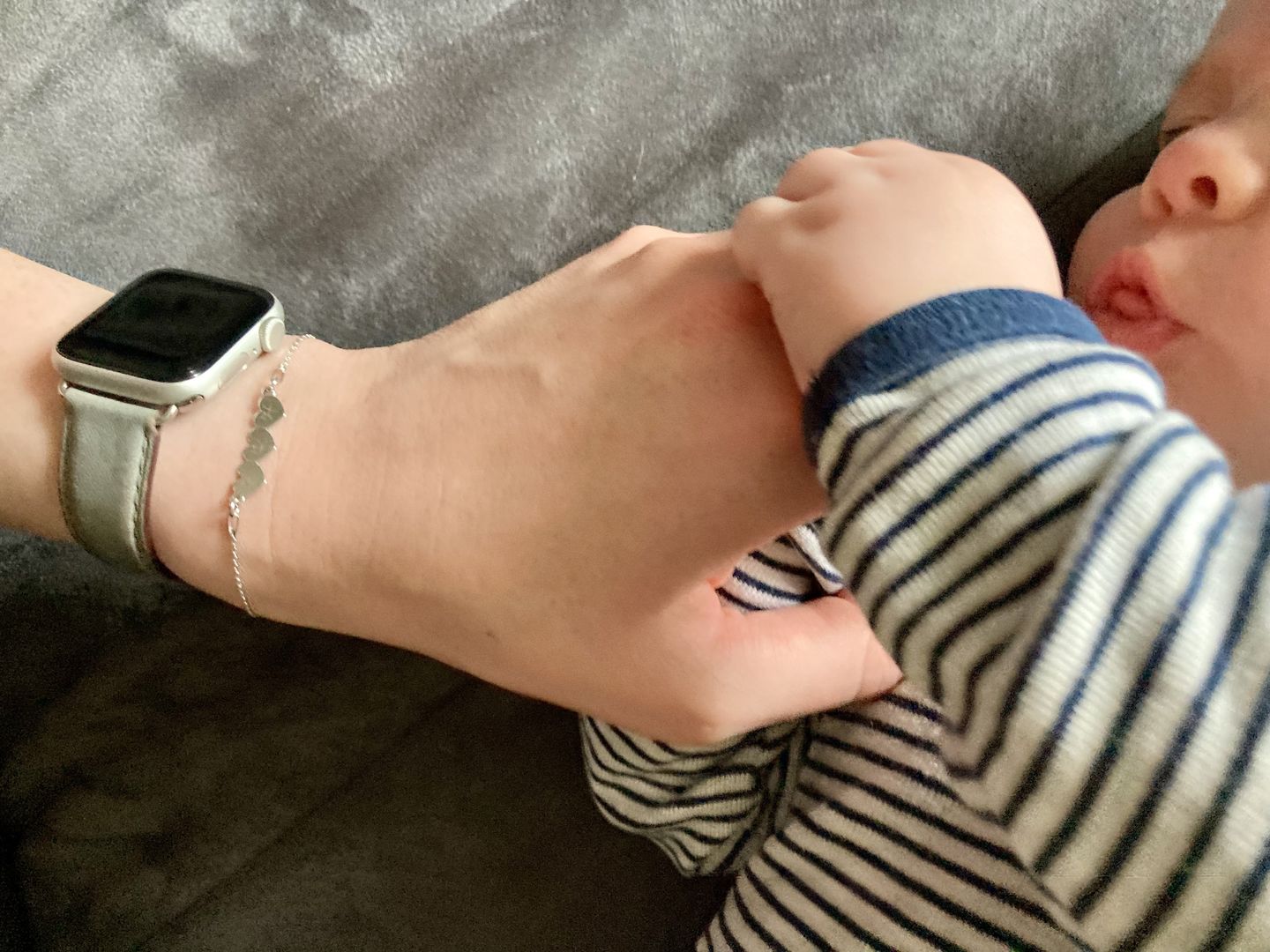Customer photo review of Armband d’amour mit Gravur 3 Herzen