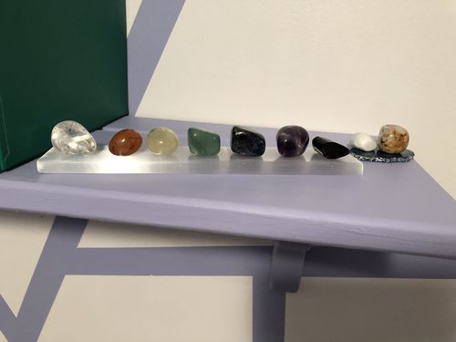 Customer photo review of The Starter Set | 7 Stone Chakra Set