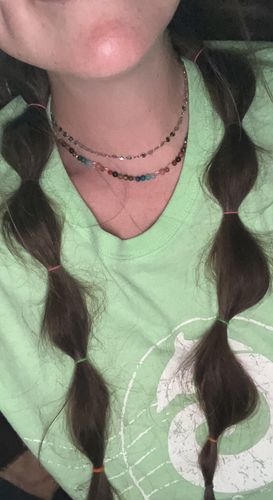 Customer photo review of CHOKER NECKLACE