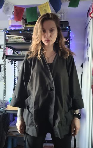 Customer photo review of Seishi Wrap Jacket