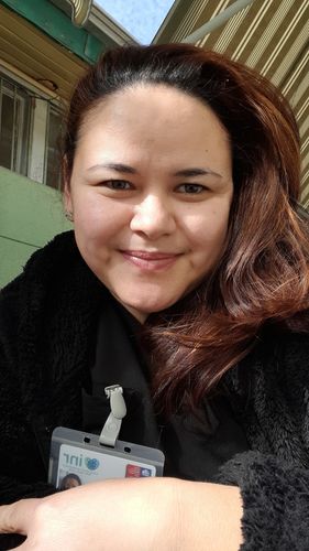 Reseña con foto de un cliente sobre Henna Jamila Hair