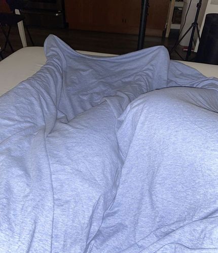 Customer photo review of VUSHOO - COUVERTURE RAFRAÎCHISSANTE D'ÉTÉ 2 EN 1