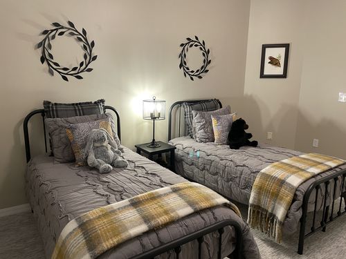 Customer photo review of Watson Plaid Throw