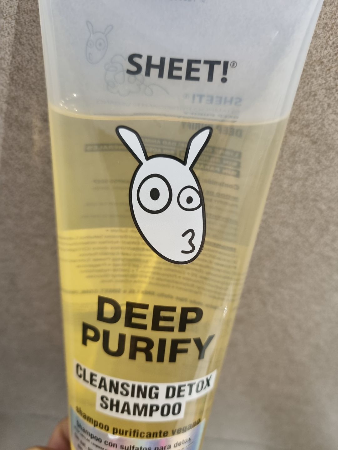 Customer photo review of Shampoo DETOX y pelo graso